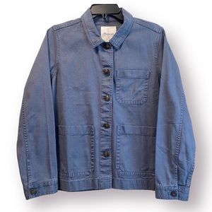 NWT Madewell Garment-Dyed Ashwood Chore Coat Gray
